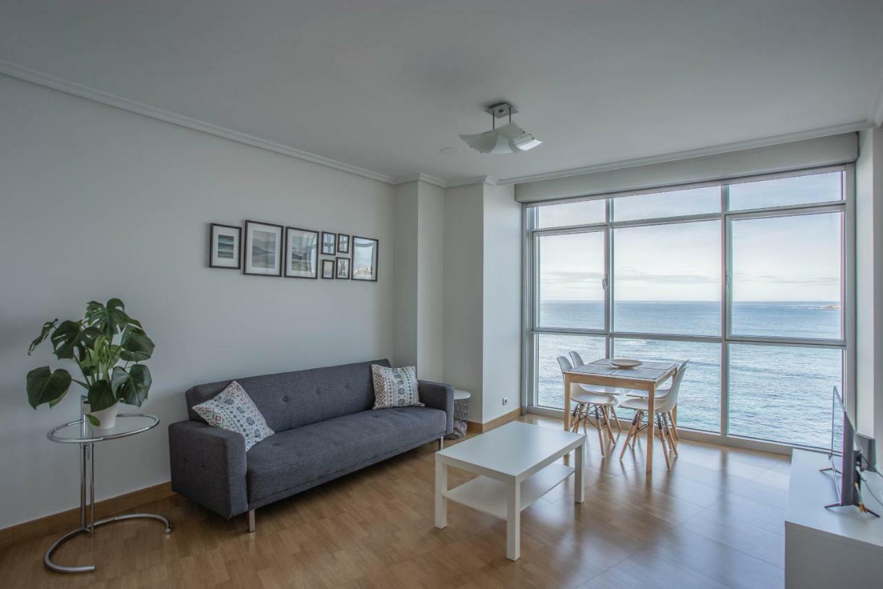Apartamento En Primera Linea De Playa Riazor А-Корунья Екстер'єр фото